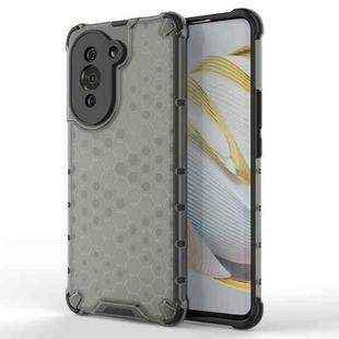 For Huawei nova 10 Pro 4G Shockproof Honeycomb PC + TPU Phone Case(Grey)