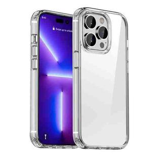 For iPhone 12 Crystal Clear Shockproof Phone Case(Transparent)