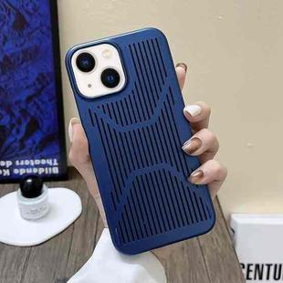 Ice Armor Cooling PC Phone Case For iPhone 14(Dark Blue)