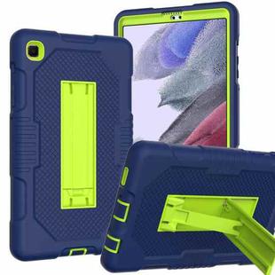 For Samsung Galaxy A7 Lite T220 Contrast Color Robot Shockproof Silicone + PC Tablet Case(Navy Blue Yellow Green)