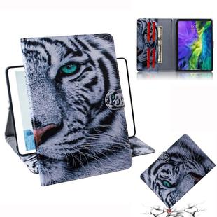 For iPad Pro 11 inch (2020) Formula Pattern Horizontal Flip Leather Tablet Case with Holder & Card Slot & Wallet(Tiger)