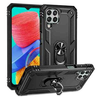 For Samsung Galaxy M33 5G Shockproof TPU + PC Phone Case(Black)