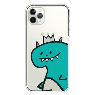 For iPhone 11 Pro For  iPhone 11 Pro Lucency Painted TPU Protective(Crown Dinosaur)