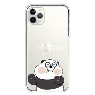 For iPhone 11 Pro For  iPhone 11 Pro Lucency Painted TPU Protective(Face Panda)