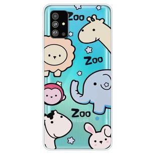 For Galaxy S20 Lucency Painted TPU Protective(Zoo)