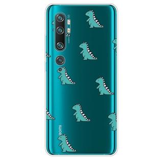 For Xiaomi CC9 Pro Lucency Painted TPU Protective(Mini Dinosaur)