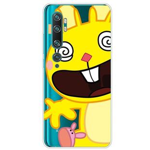 For Xiaomi CC9 Pro Lucency Painted TPU Protective(Dizzy Rabbit)