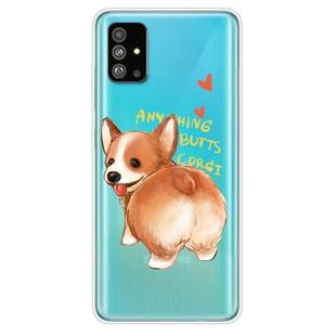 For Galaxy S20 Plus Lucency Painted TPU Protective(Corgi)