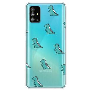 For Galaxy S20 Plus Lucency Painted TPU Protective(Mini Dinosaur)