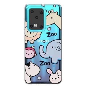 For Galaxy S20 Ultra Lucency Painted TPU Protective(Zoo)