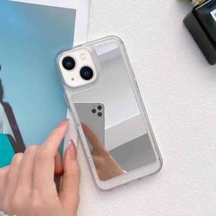 For iPhone 14 Mirror TPU Phone Case (White)