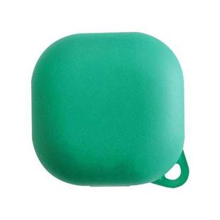 For Samsung Galaxy Buds Live Earphone PC Solid Color Frosted Protective Case(Dark Green)