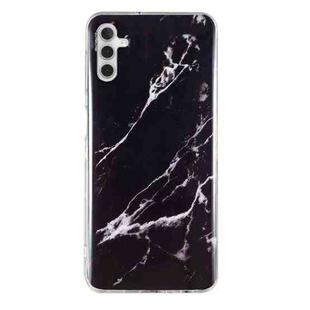 For Samsung Galaxy A13 5G IMD Marble Pattern TPU Phone Case(Black)