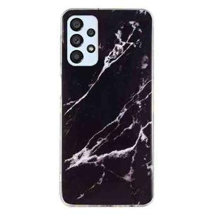 For Samsung Galaxy A33 5G IMD Marble Pattern TPU Phone Case(Black)