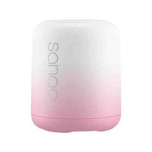 Sanag X6S Outdoor Portable Mini Gradient Bluetooth Speaker(White Pink)