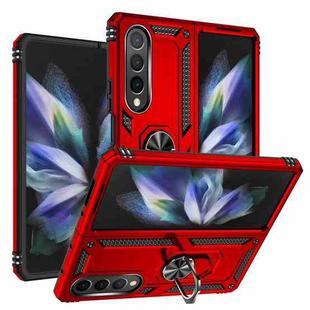 For Samsung Galaxy Z Fold4 Shockproof TPU + PC Phone Case(Red)