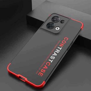 For OPPO Reno8 GKK TPU + PC Shockproof Protective Phone Case(Red)