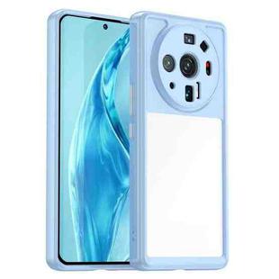 For Xiaomi 12S Ultra Colorful Series Acrylic + TPU Phone Case(Blue)