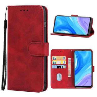 For Huawei P Smart Pro Leather Phone Case(Red)