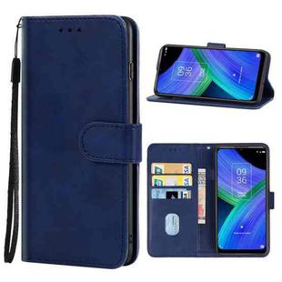 For TCL 20 R 5G Leather Phone Case(Blue)