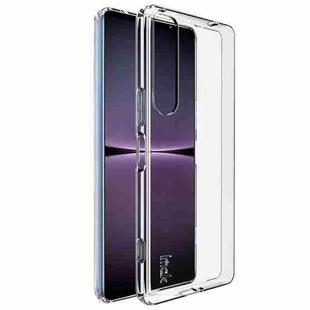 For Sony Xperia 1 IV IMAK UX-10 Series Transparent Shockproof TPU Phone Case(Transparent)