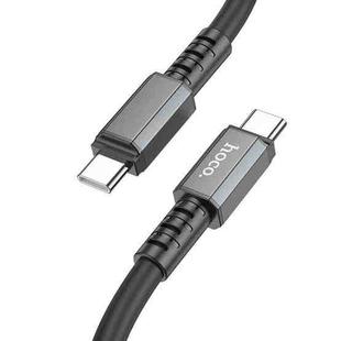hoco X85 60W USB-C / Type-C to USB-C / Type-C Strength Charging Data Cable，Length：1m(Black)