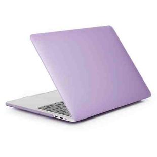 Laptop Matte Style Protective Case For MacBook Pro 13.3 inch A2338 2022(Purple)