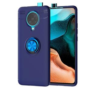 For Xiaomi Redmi K30 Pro Lenuo Shockproof TPU Protective Case with Invisible Holder(Blue)