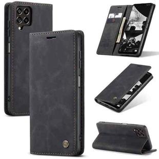 For Samsung Galaxy M33 5G CaseMe 013 Multifunctional Horizontal Flip Leather Phone Case(Black)