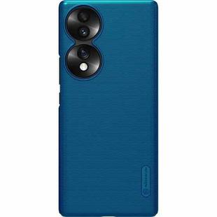 For Honor 70 NILLKIN Frosted PC Phone Case(Blue)