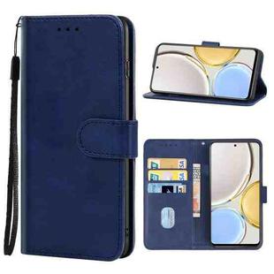 For Honor X9 5G Leather Phone Case(Blue)