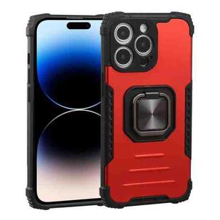 For iPhone 14 Pro Max All-inclusive Aluminum Alloy + TPU Case (Red)