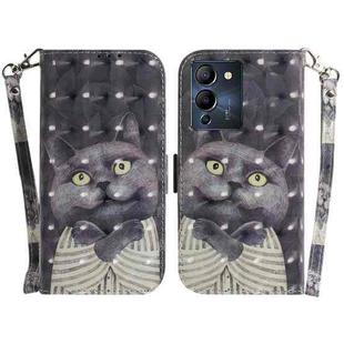 For Infinix Note 12 G96/X670 3D Colored Horizontal Flip Leather Phone Case(Hug Cat)