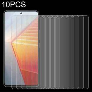 10 PCS 0.26mm 9H 2.5D Tempered Glass Film For vivo iQOO 10