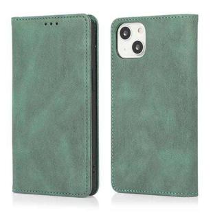 For iPhone 14 Pro Max Strong Magnetic Leather Case (Green)