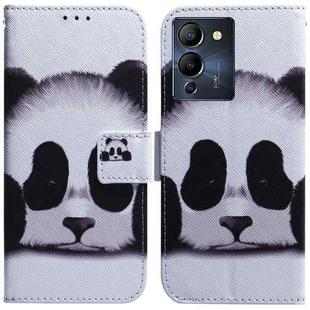 For Infinix Note 12 G96/X670 Coloured Drawing Leather Phone Case(Panda)