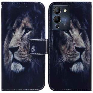 For Infinix Note 12 G96/X670 Coloured Drawing Leather Phone Case(Lion)