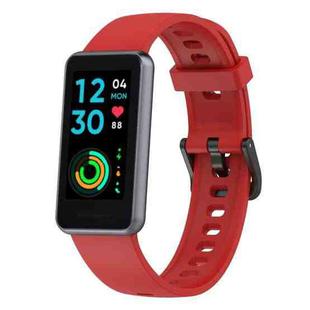 For Realme Band 2 Silicone Watch Band(Red)