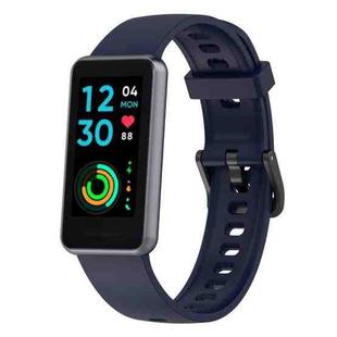 For Realme Band 2 Silicone Watch Band(Lnk Blue)