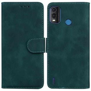 For Nokia G11 Plus Skin Feel Pure Color Flip Leather Phone Case(Green)