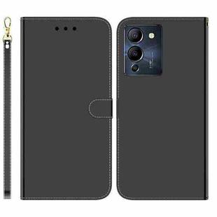 For Infinix Note 12 G96/X670 Imitated Mirror Surface Horizontal Flip Leather Phone Case(Black)