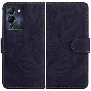 For Infinix Note 12 G96/X670 Tiger Embossing Pattern Horizontal Flip Leather Phone Case(Black)