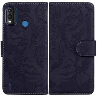 For Nokia G11 Plus Tiger Embossing Pattern Horizontal Flip Leather Phone Case(Black)