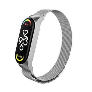 For Xiaomi Mi Band 7 Milanese Metal Watch Band(Silver)