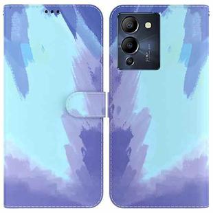 For Infinix Note 12 G96/X670 Watercolor Pattern Horizontal Flip Leather Phone Case(Winter Snow)
