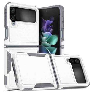 For Samsung Galaxy Z Flip4 PC + TPU Phone Case(White)