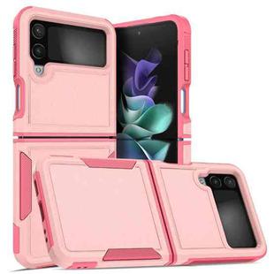 For Samsung Galaxy Z Flip4 PC + TPU Phone Case(Pink)
