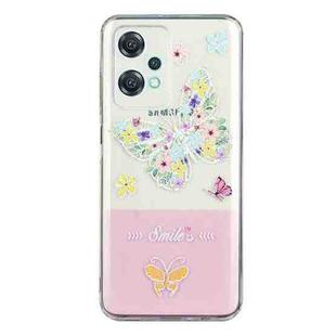 For OnePlus Nord CE 2 Lite Bronzing Butterfly Flower Phone Case(Butterfly)