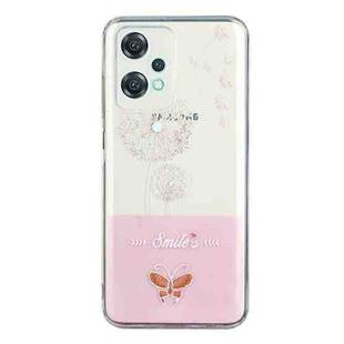 For OnePlus Nord CE 2 Lite Bronzing Butterfly Flower Phone Case(Dandelions)