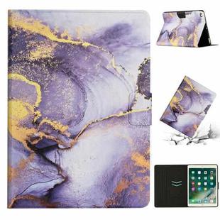 Marble Pattern Smart Leather Tablet Case For iPad Air / Air 2 / 9.7 2018 / 2017(Purple)